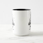 Individueller Geschenkbaum zum Vatertag mit Kinder Tasse (Zentrum)