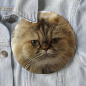 INDIVIDUELLER GROSSER DRUCKKNOPF MIT HAUSTIERKATZE BUTTON (Beispiel)