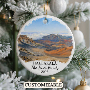 Individueller Haleakalā Nationalpark Benutzerdefin Keramik Ornament