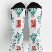 Individueller Hochleistungs-Athletic-Crew-Sock Socken (Oben)