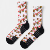 Individueller Hochleistungs-Athletic-Crew-Sock Socken (Links)