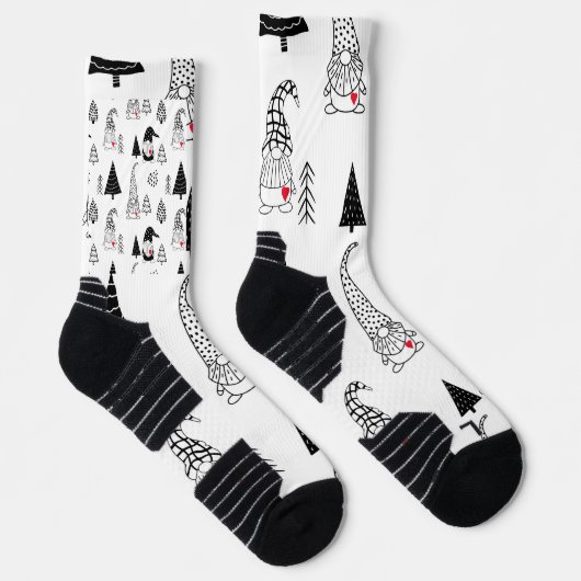 Individueller Hochleistungs-Athletic-Crew-Sock Socken (Rechts)