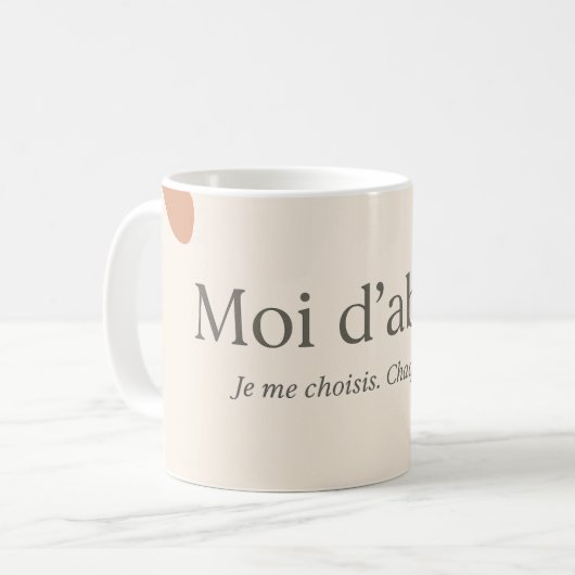 individueller kaffeetasse (Vorderseite Links)
