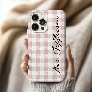 Individueller Karo-Geburtstagsgeschenk-iPhone-Etui Case-Mate iPhone Hülle
