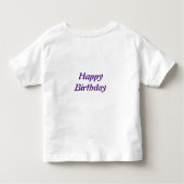 Individueller Kindergeburtstag-T - Shirt (Rückseite)