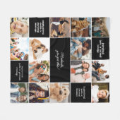 Individueller Komfort mit Inspiration und 14-Foto Fleecedecke (Vorderseite (Horizontal))