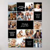 Individueller Komfort mit Inspiration und 14-Foto Poster (Vorne)