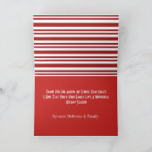 Individueller Lehrerurlaub Feiertagskarte (Innenseite)