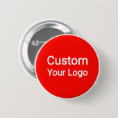 Individueller Logo-Button | Personalisierte Geschä Button (Vorne & Hinten)