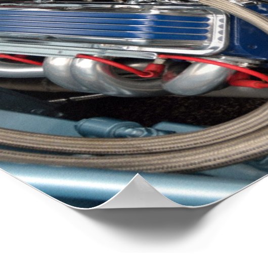 Individueller Motor Poster (Ecke)