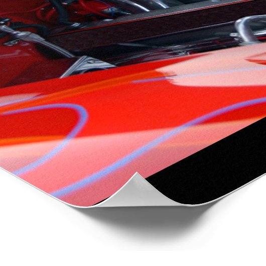 Individueller Motor Poster (Ecke)