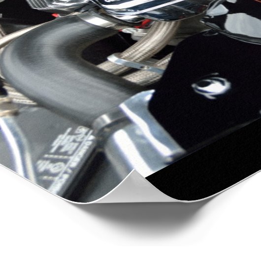Individueller Motor Poster (Ecke)