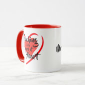 Individueller Mug unterrichten Tasse (Vorderseite Links)
