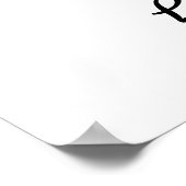 Individueller Muttertag-Poster für Mutter und Kind Poster (Ecke)