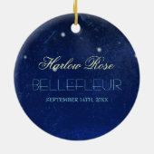 Individueller Name der Jungfrau-Konstellations-| Keramikornament (Hinten)