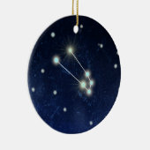 Individueller Name der Stier-Konstellations-| Keramik Ornament (Rechts)