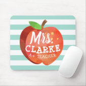 Individueller Name des Apples | des Lehrers Mousepad (Mit Mouse)