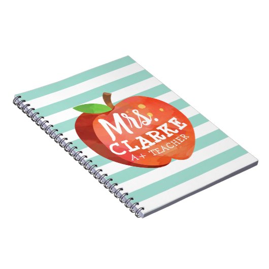 Individueller Name des Apples | des Lehrers Notizblock (Rechte Seite)