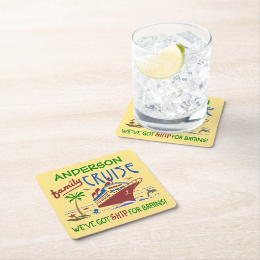 Individueller Name des Rechteckiger Pappuntersetzer (Vor Ort)