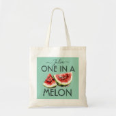 Individueller Name EINS IN EINER MELONE Sommer-Vib Tragetasche (Vorne)