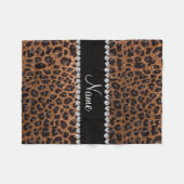 Individueller Name gebrannter Fleecedecke (Vorderseite (Horizontal))