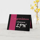 INDIVIDUELLER NAME Glückwünsche - LPN Karte (Gelbe Blume)