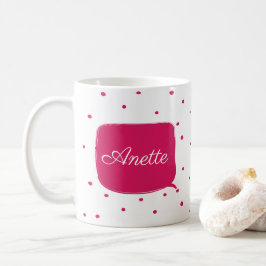 individueller Name Kaffeetasse