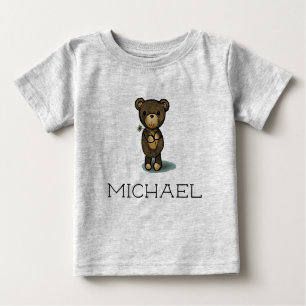 Individueller Name/personalisierter niedlicher Baby T-shirt