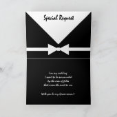 INDIVIDUELLER NAME spezieller Antrag - seien Sie Einladung (Innenseite)