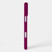 Individueller Name Stylisch Modern Elegant Minimal iPhone Hülle (Rechte Seite)