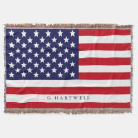 Individueller Name Stylized patriotische