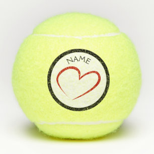 INDIVIDUELLER NAME Tennis-Ball Tennisbälle