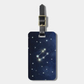 Individueller Name u. Adresse der Gepäckanhänger (Vorderseite vertikal)