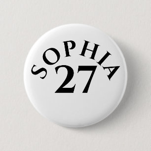 Individueller Name und Nummer Button