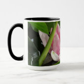 Individueller Namezen-Lotos-Blumen-Tasse Tasse (Links)