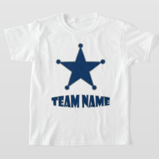 Individueller Personalisierter Kinderstar T-Shirt