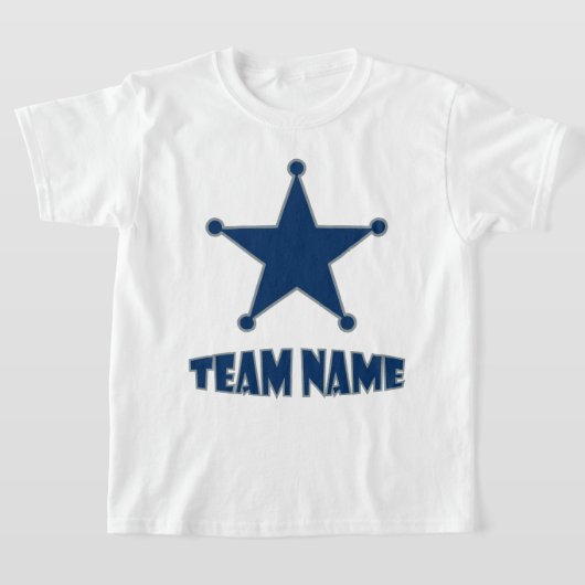 Individueller Personalisierter Kinderstar T-Shirt (Ablage )