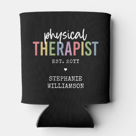 Individueller Physiotherapeut PT Abschluss Dosenkühler (Rückseite)