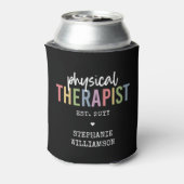 Individueller Physiotherapeut PT Abschluss Dosenkühler (Kanne Rückseite)
