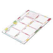 Individueller Planer | Ananas Watermelon Pattern Notizblock (angewinkelt)
