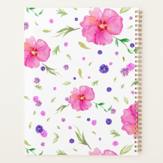 Individueller Planer | Weihnachtsgeschenk für Mama (Rückseite)