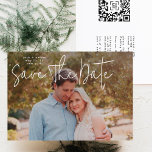 Individueller QR-Code des modernen Fotos Save the  Einladung<br><div class="desc">Modernes Foto mit kundenspezifischem QR-Code Save the Date *Bitte kontaktieren Sie uns,  wenn Sie Hilfe benötigen</div>