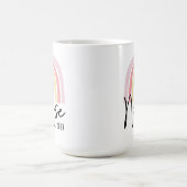 Individueller Regenbogen-Schwestern-Abschluss-Bech Kaffeetasse (Mittel)