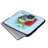 Individueller Reisender Laptopschutzhülle (Vorne Knopf)