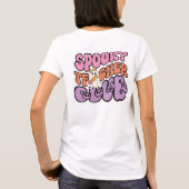 Individueller Retro Spooky Teacher Club Doppelseit T-Shirt (Rückseite)