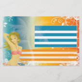Individueller Salon Flyer - Benutzerdefiniertes De (Hinten)