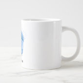 Individueller Schlamm mit "N" Monsterzeichen Jumbo-Tasse (Rechts)