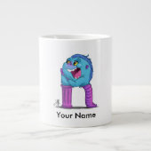 Individueller Schlamm mit "R" Monsterzeichen Jumbo-Tasse (Vorderseite)