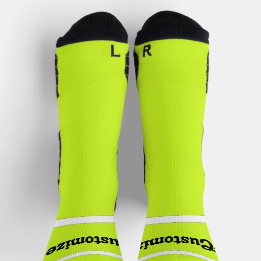 Individueller Tennisspieler oder Teamname Sport Socken (Oben)
