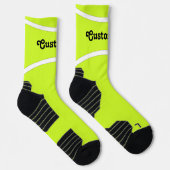 Individueller Tennisspieler oder Teamname Sport Socken (Rechts)